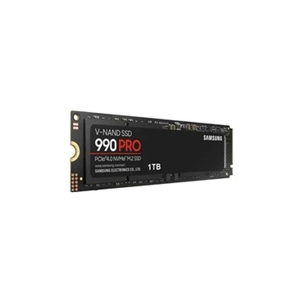 Samsung 990 PRO(MZ-V9P1T0BW) 1TB NVMe SSD, PCIe Gen4, M.2 Interface, 2280, Read 7450 MB/s, Write 6900 MB/s, 5 Year Warranty