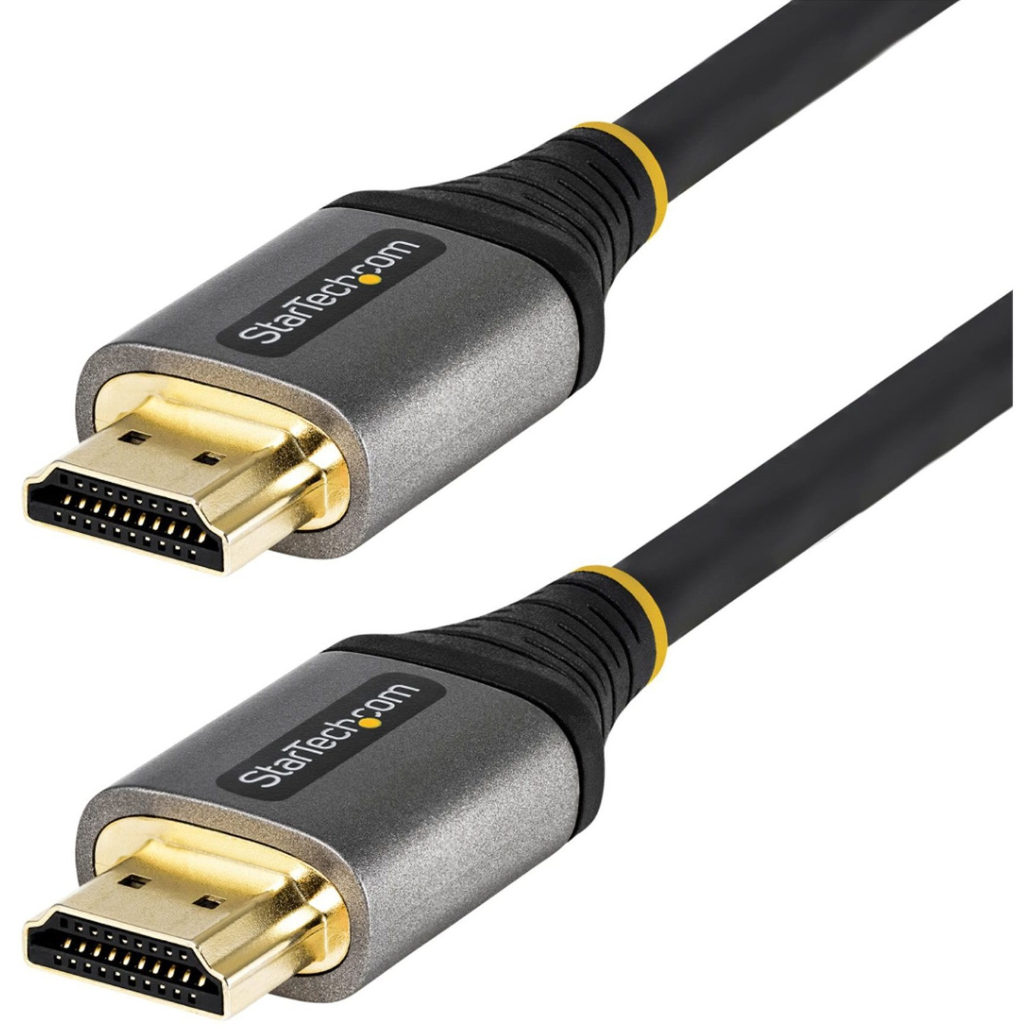 Startech 16ft (5m) Premium Certified HDMI 2.0 Cable - High-Speed Ultra HD 4K 60Hz HDMI Cable with Ethernet - HDR10, ARC - UHD HDMI Video Cord - For UHD Monitors, TVs, Displays - M/M - Premium High Speed - HDMI cable with Ethernet - HDMI male to HDMI male