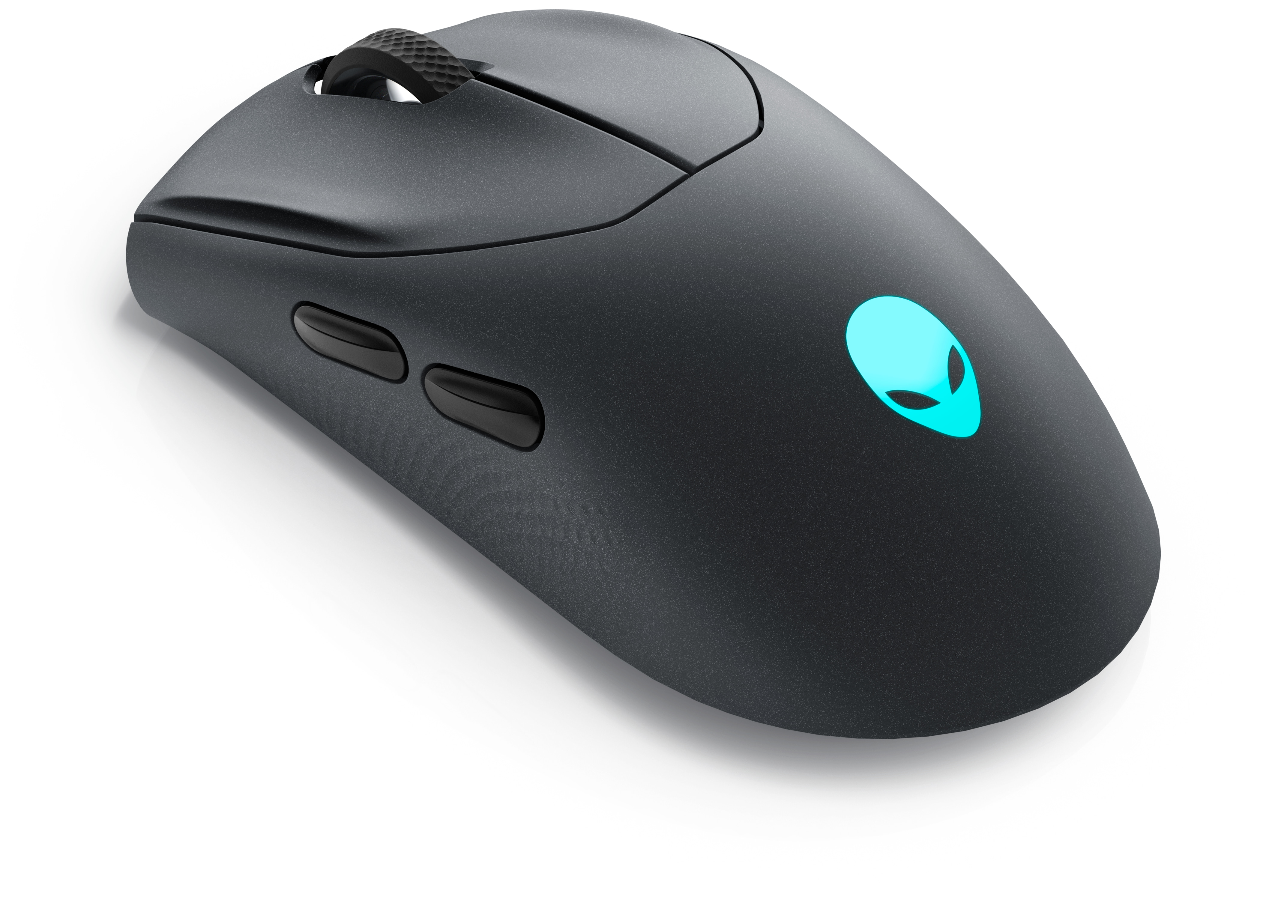 Alienware Tri-Mode Gaming Mouse AW720M - Mouse - optical - 8 buttons - wired, wireless - USB, 2.4 GHz, Bluetooth 5.1 - Dark Side of the Moon - retail - box