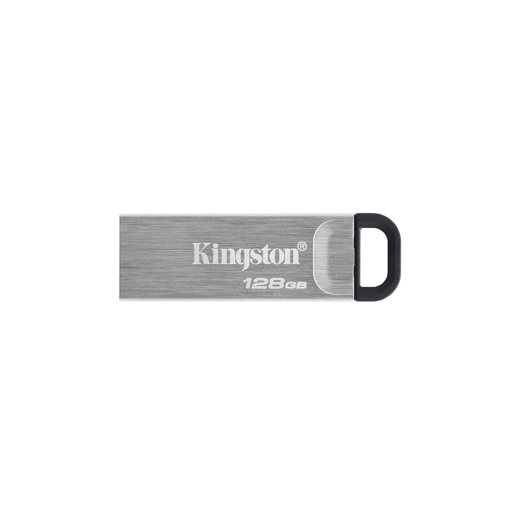Kingston DataTraveler Kyson 128GB USB 3.2 Capless Metal USB Flash Drive