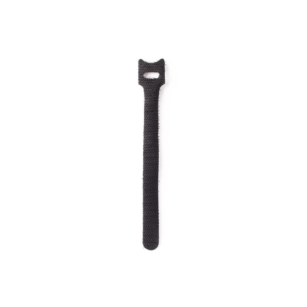 Startech 6in Hook and Loop Cable Ties, 50 Pack, Black, Reusable Cable Straps, Adjustable and Flexible, Cord Organizer Tie/Wraps for Professional Cable Management - Wire Loop Ties (B506I-HOOK-LOOP-TIES) - Cable tie - hook and loop - 15 m - black (pack of 5