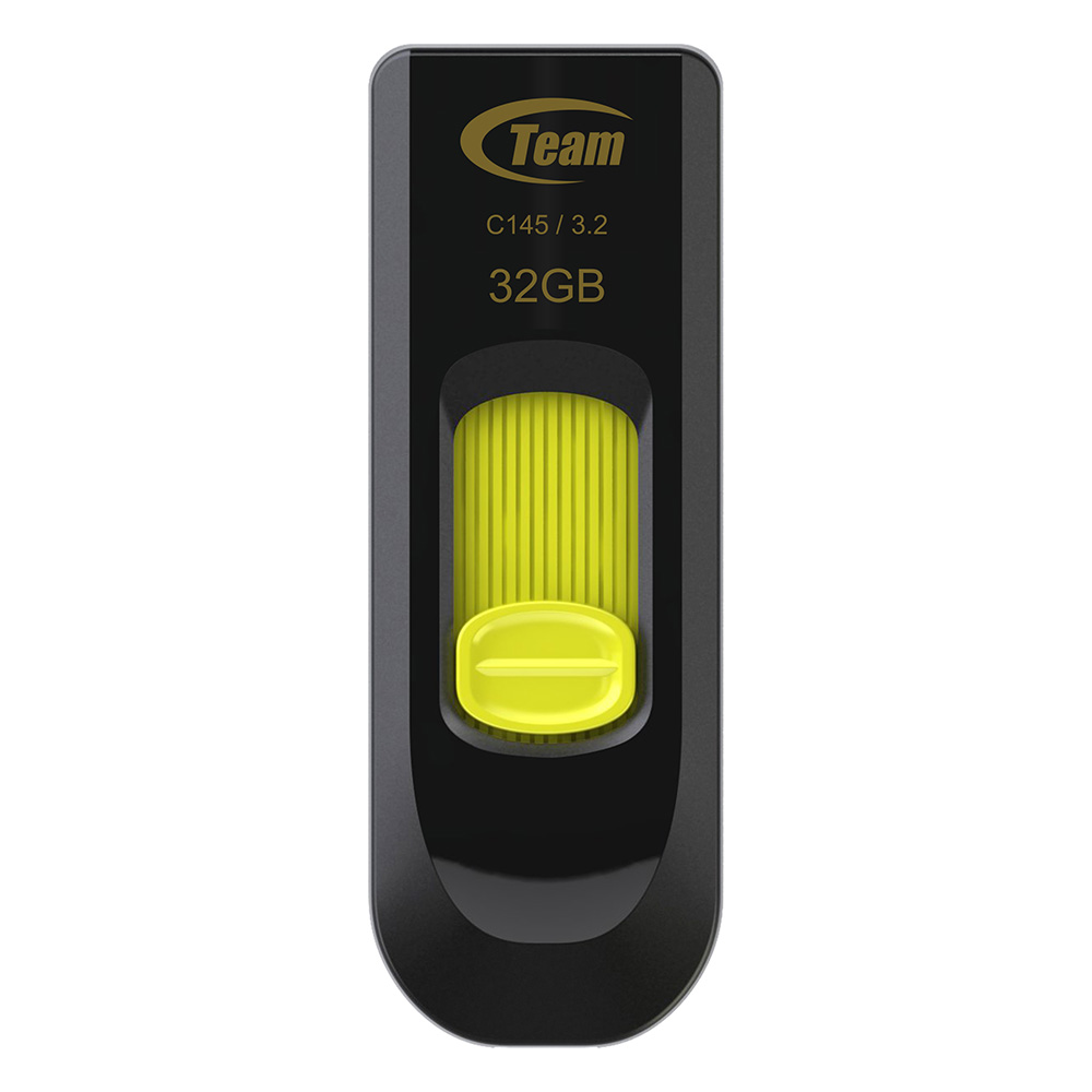 Team C145 32GB USB 3.0 Yellow USB Flash Drive