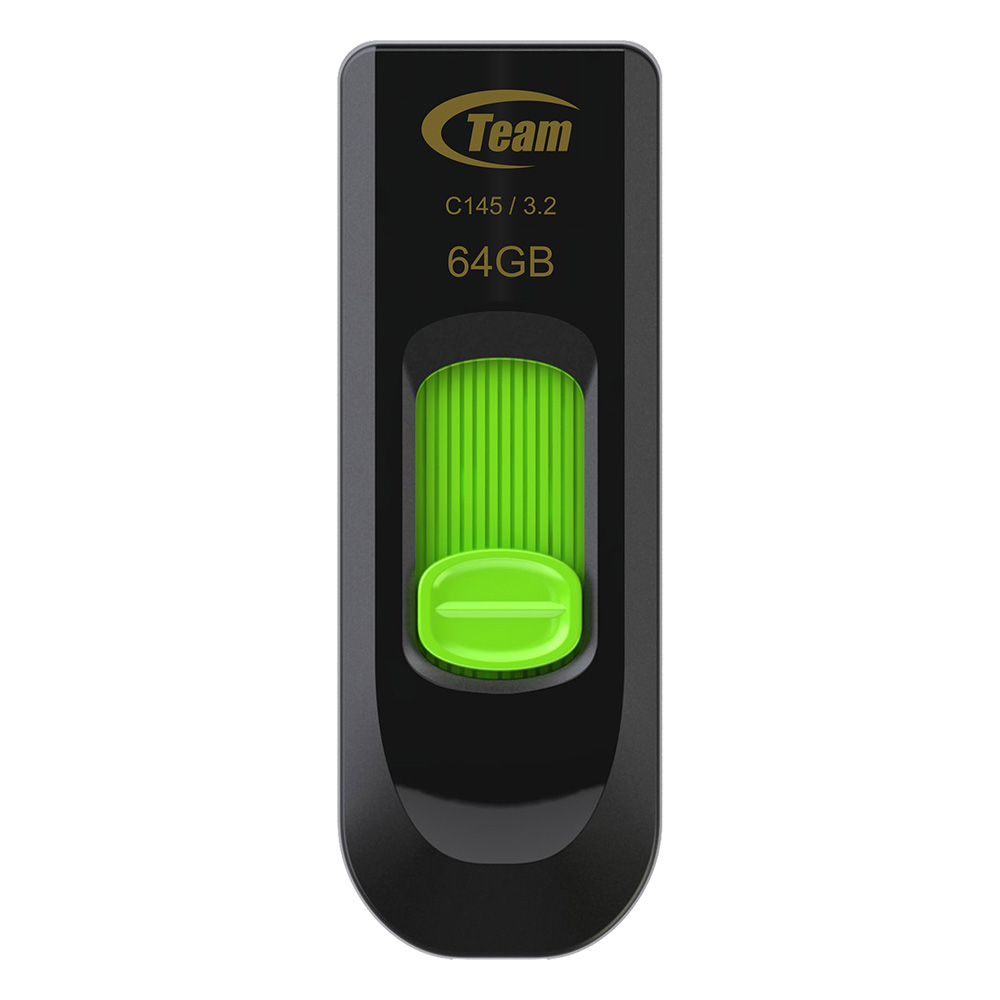 Team C145 64GB USB 3.0 Green USB Flash Drive