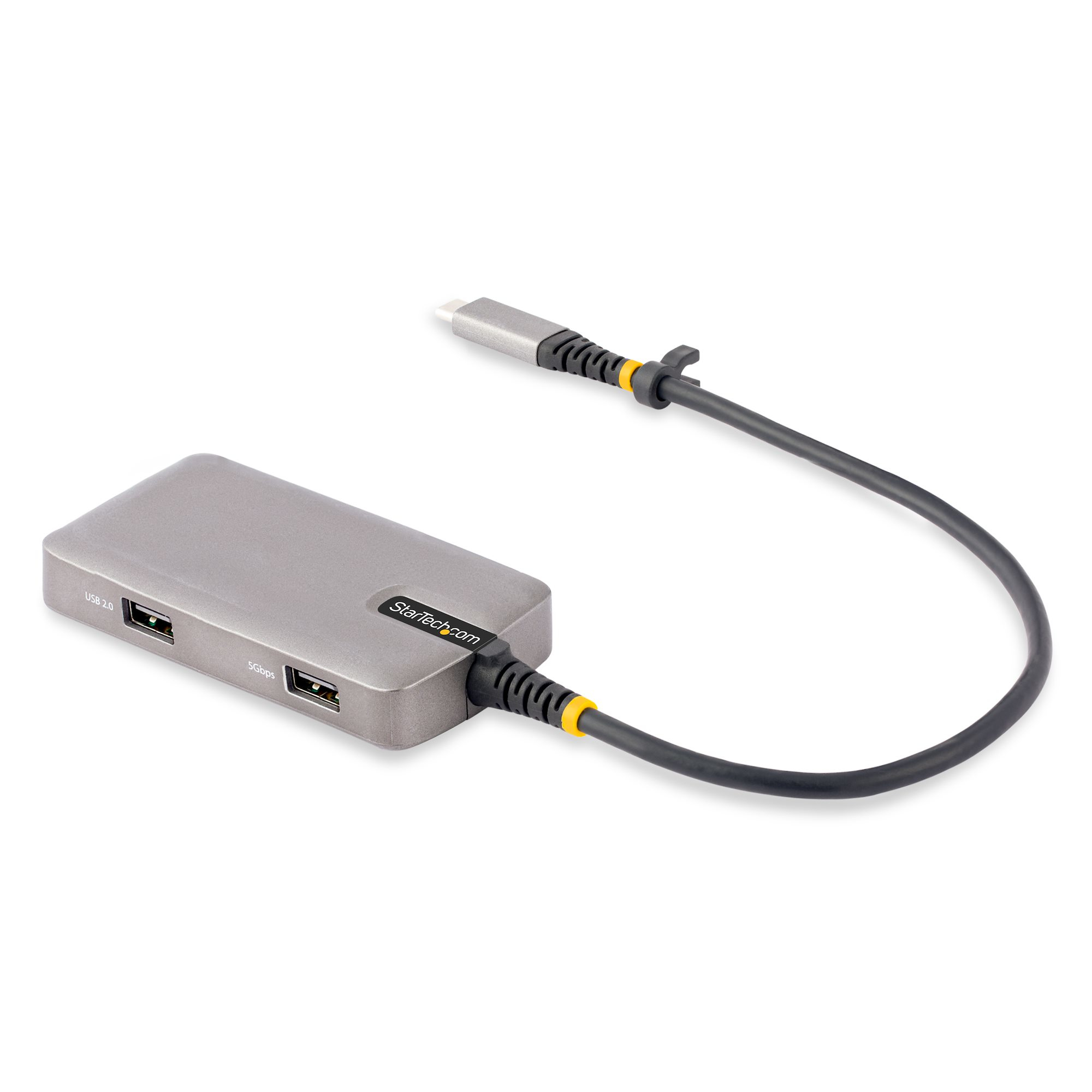 Startech USB-C Multiport Adapter, 4K 60Hz HDMI, HDR, 3-Port USB Hub, 100W Power Delivery Pass-Through, USB Type C Mini Docking Station, Certified Works with Chromebook - Windows, macOS, iPadOS, Android (104B-USBC-MULTIPORT) - Docking station - USB-C / USB