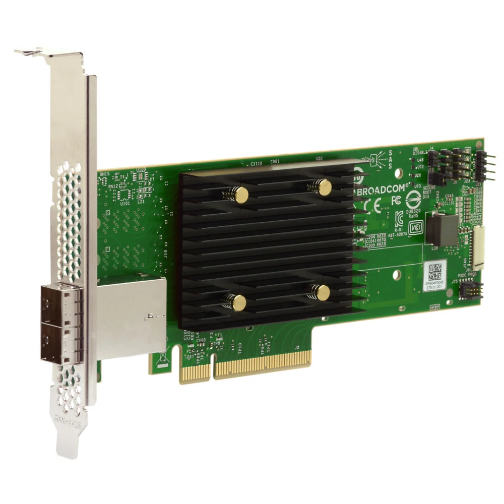 Lenovo ThinkSystem 440-8e - Storage controller - 8 Channel - SATA 6Gb/s / SAS 12Gb/s - low profile - PCIe 4.0 x8 - for ThinkSystem SR630 V3, SR645 V3, SR65X V3, SR665 V3, SR675 V3, SR860 V3, ST650 V2, ST650 V3