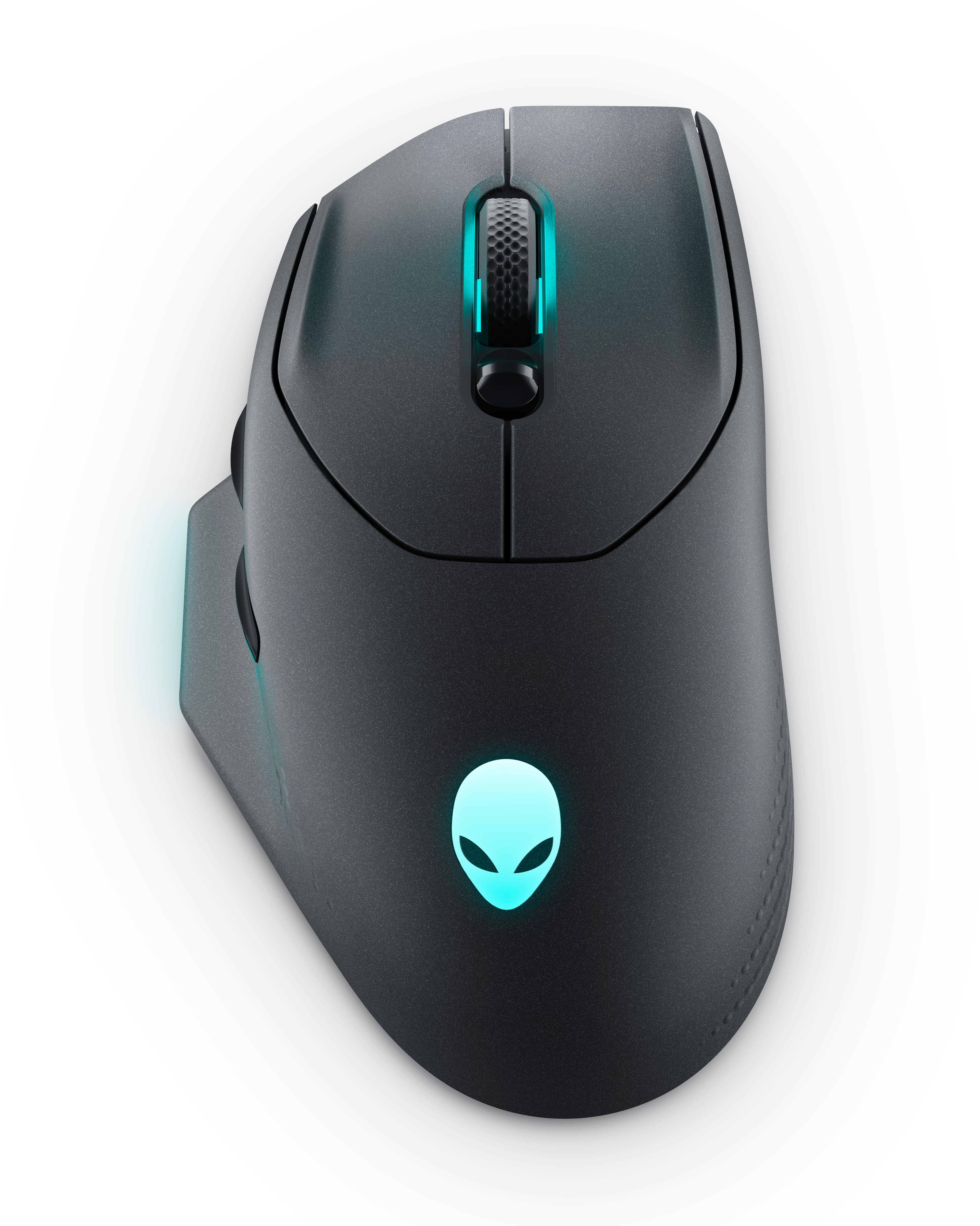 Alienware AW620M - Mouse - right-handed - optical - 7 buttons - wired, wireless - USB, 2.4 GHz - lunar light - retail - box