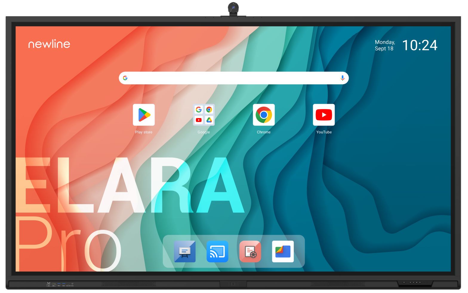 Newline TT-6523QCA+ 65" Elara Pro Android 13, Cast+,  Interactive Touch Screen with Camera