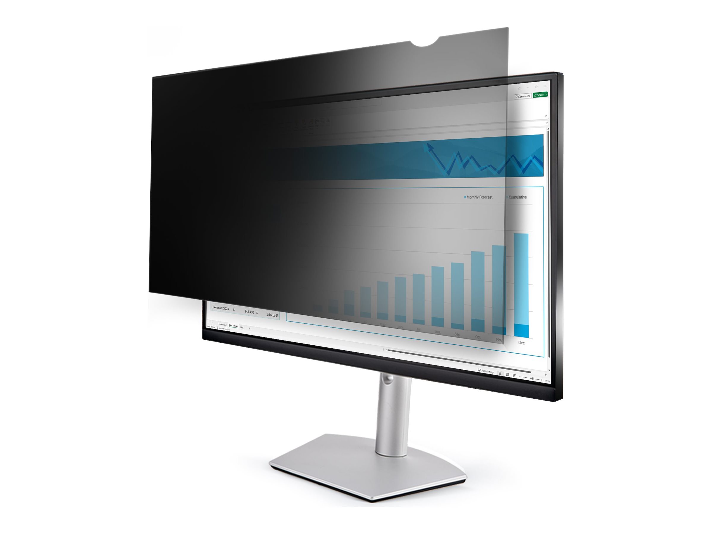 Startech 22 IN. MONITOR PRIVACY SCREEN - UNIVERSAL - MATTE OR GLOSSY