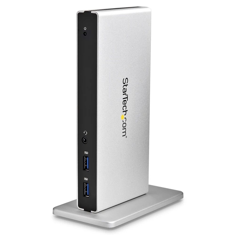 USB 3.0 DOCKING STATION HDMI DVI VGA UNIVERSAL DUAL MONITOR
