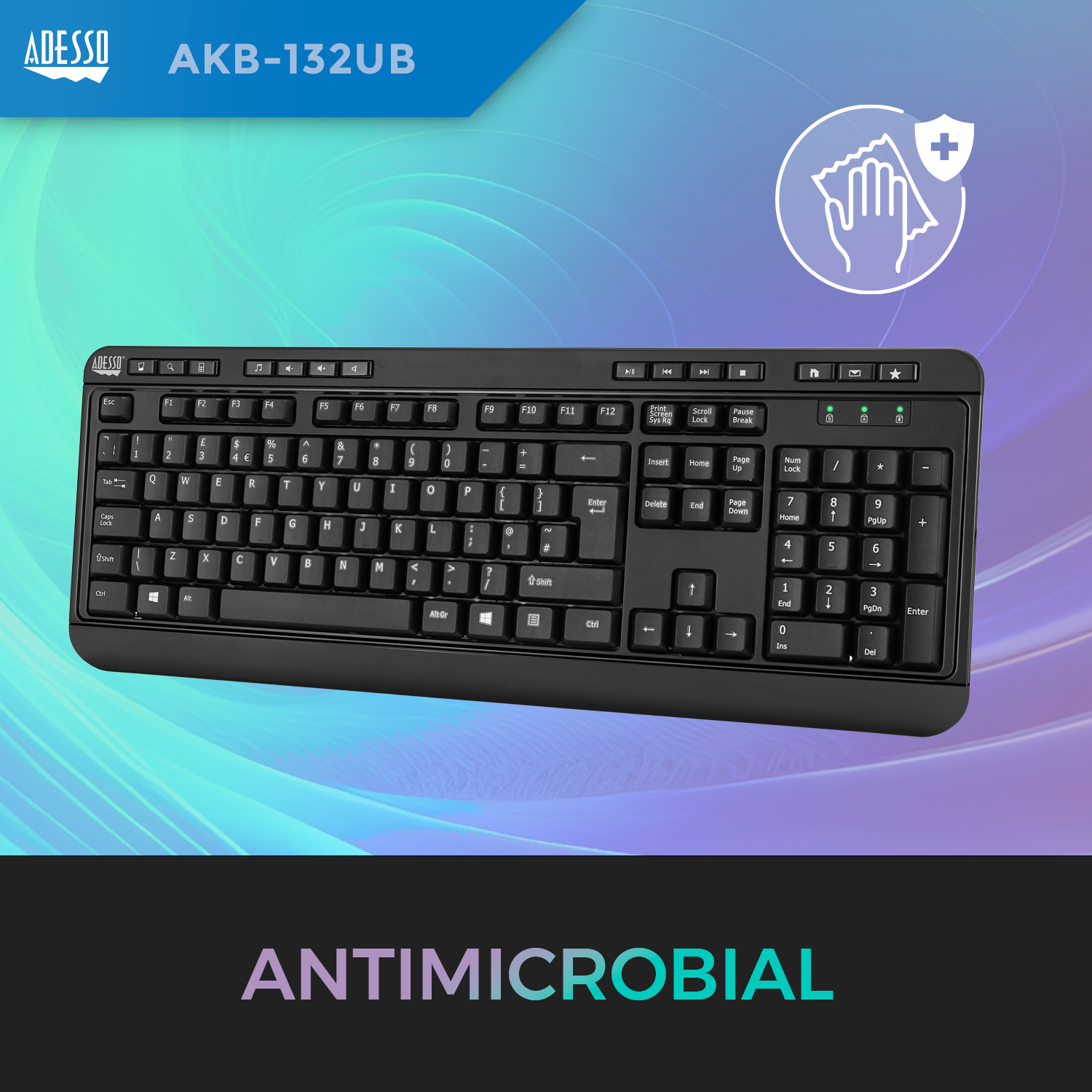 Adesso SPILL-RESISTANT MULTIMEDIA