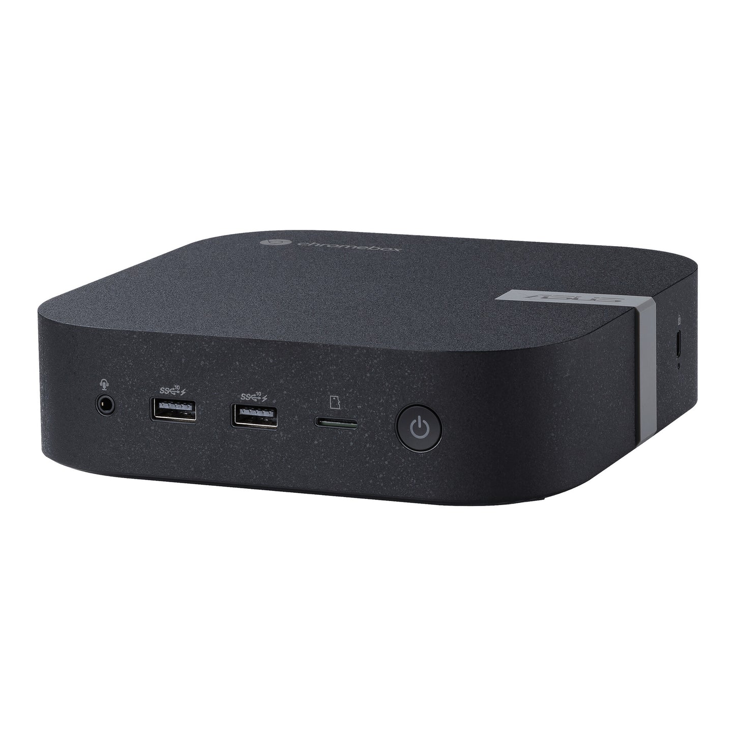 ASUS Chromebox 5 GC029UN - Mini PC 1 x Celeron 7305 - RAM 4 GB - SSD 128 GB - HD Graphics - Gigabit Ethernet, IEEE 802.11ax (Wi-Fi 6E), Bluetooth 5.2, 2.5 Gigabit Ethernet - Chrome OS - monitor: none - eco black