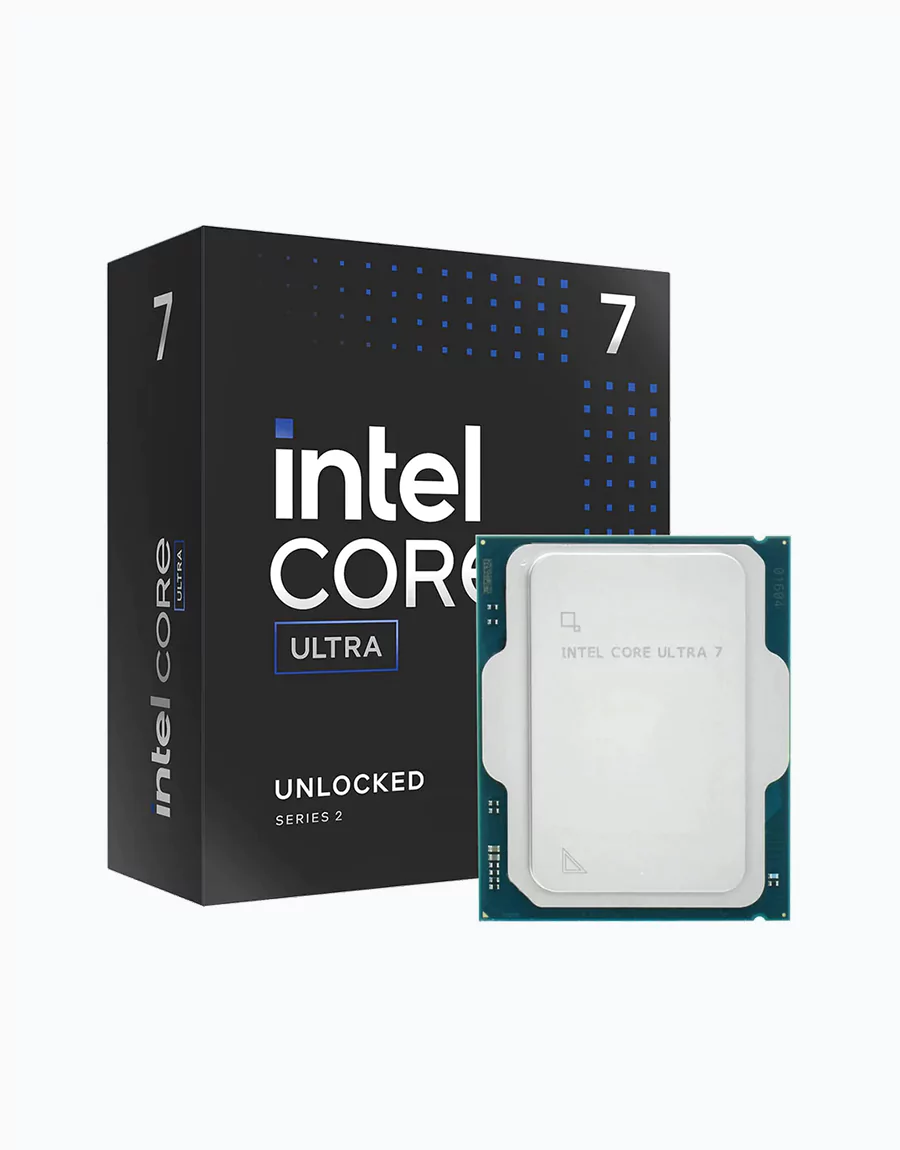 Intel Core Ultra 7 265KF 20 Core, 20 Threads, 3.9GHz up to 5.5GHz Arrow Lake Processor LGA 1851, 36MB Cache, 125W, 250W Maximum Turbo Power, No Graphics, No Cooler