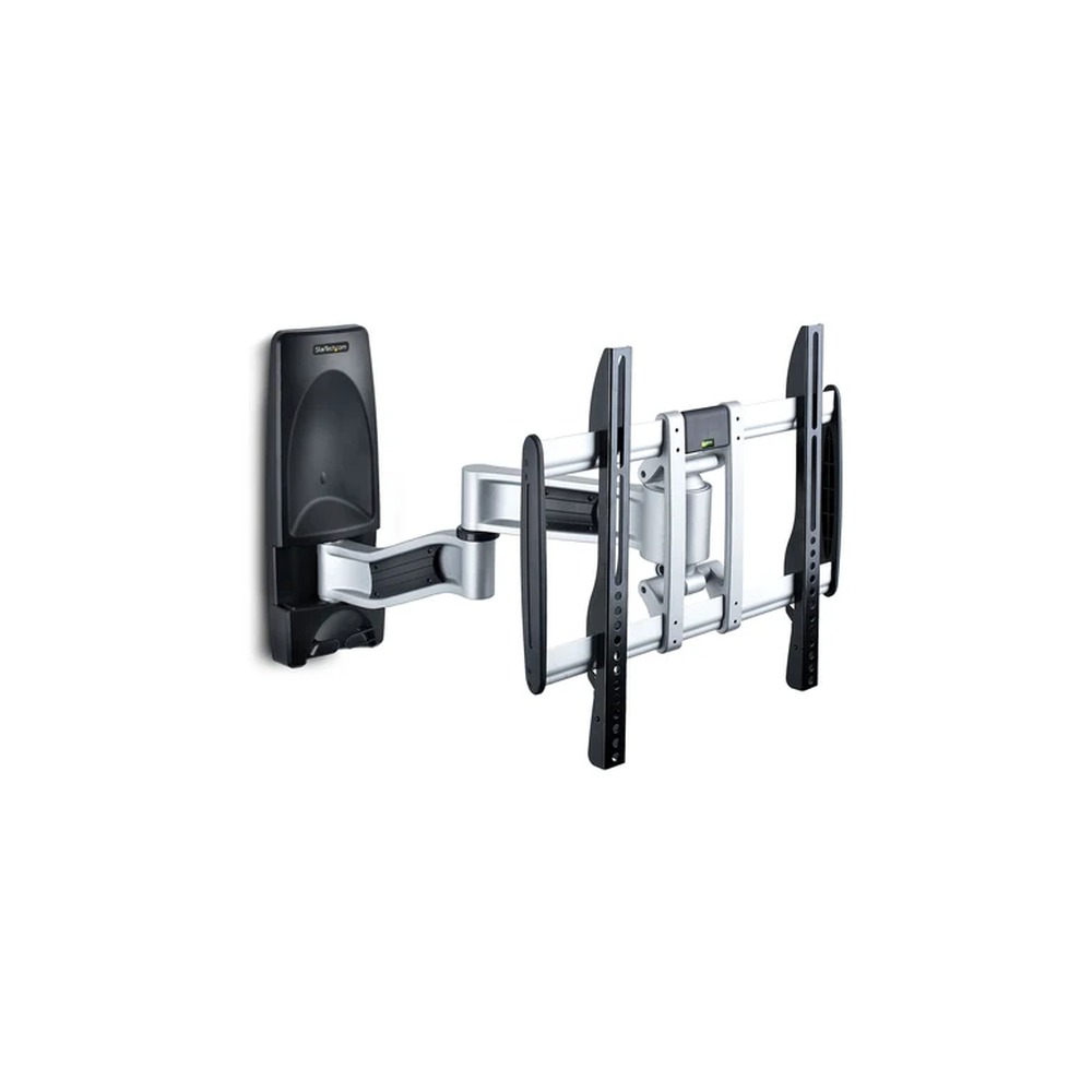 Startech Articulating TV Wall Mount, VESA Wall Mount Supports 65 inch/99lb/Flat/Curved TVs, Retractable Low Profile Wall Mount TV Bracket, Adjustable Corner TV Wall Mount, Swivel/Rotation/Tilt (TV-WALL-MOUNT-65FS) - Mounting kit (wall mount, 2 vertical br