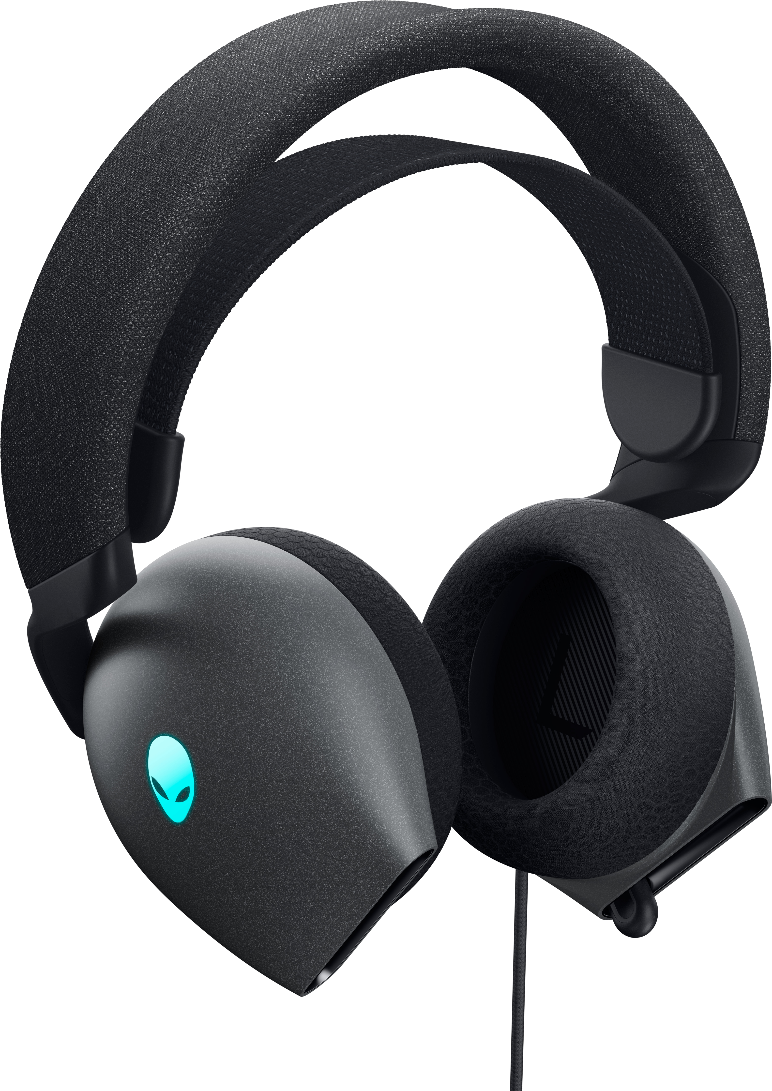 Alienware Gaming Headset AW520H - Headset - full size - wired - USB, 3.5 mm jack - Dark Side of the Moon
