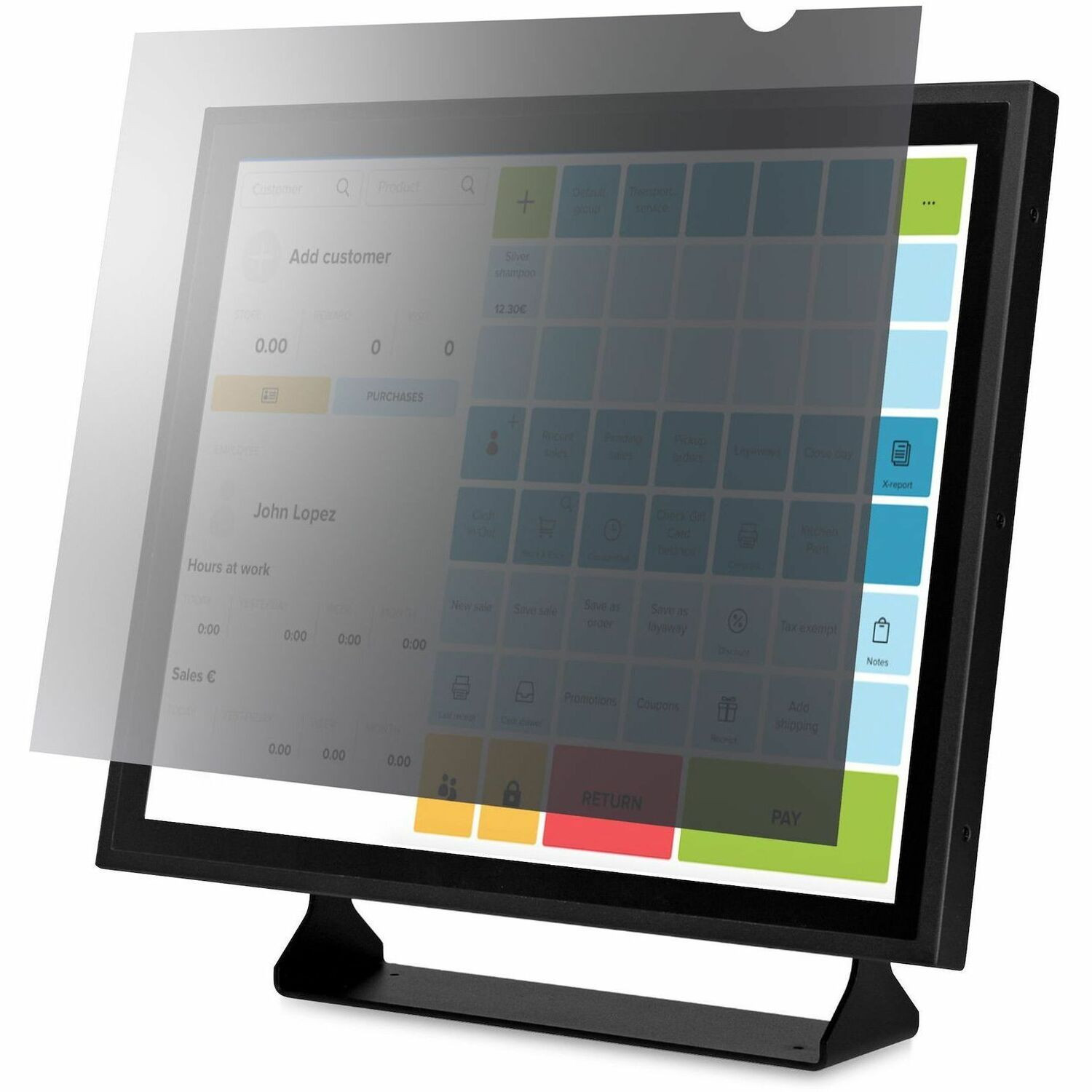 Startech 19-inch 5:4 Computer Monitor Privacy Filter, Anti-Glare Privacy Screen with 51% Blue Light Reduction, Black-out Monitor Screen Protector w/+/- 30 deg. Viewing Angle, Matte and Glossy Sides (1954-PRIVA - Notebook privacy filter (horizontal) - 19"