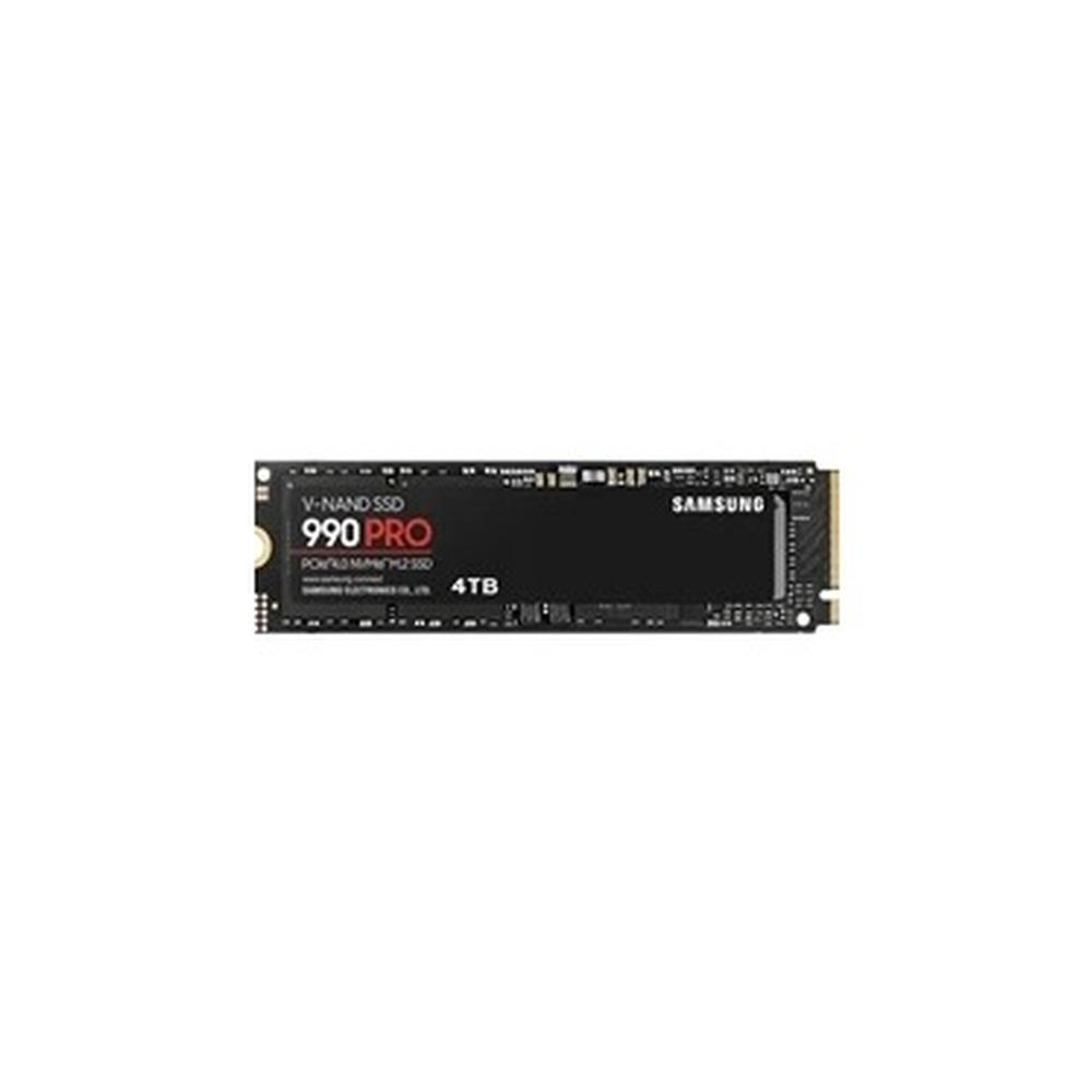 Samsung 990 PRO(MZ-V9P4T0BW ) 4TB NVMe SSD, PCIe Gen4, M.2 Interface, 2280, Read 7450 MB/s, Write 6900 MB/s, 5 Year Warranty