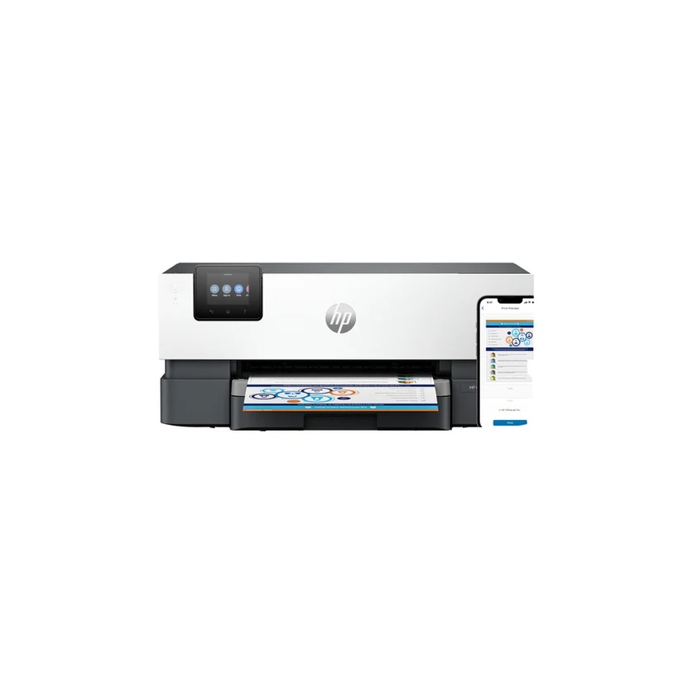 HP Officejet Pro 9110b - Printer - colour - Duplex - ink-jet - A4/Legal - 1200 x 1200 dpi - up to 22 ppm (mono) / up to 18 ppm (colour) - capacity: 250 sheets - USB 2.0, LAN, Wi-Fi(ac), Bluetooth 5.0 LE, USB 2.0 host - cement