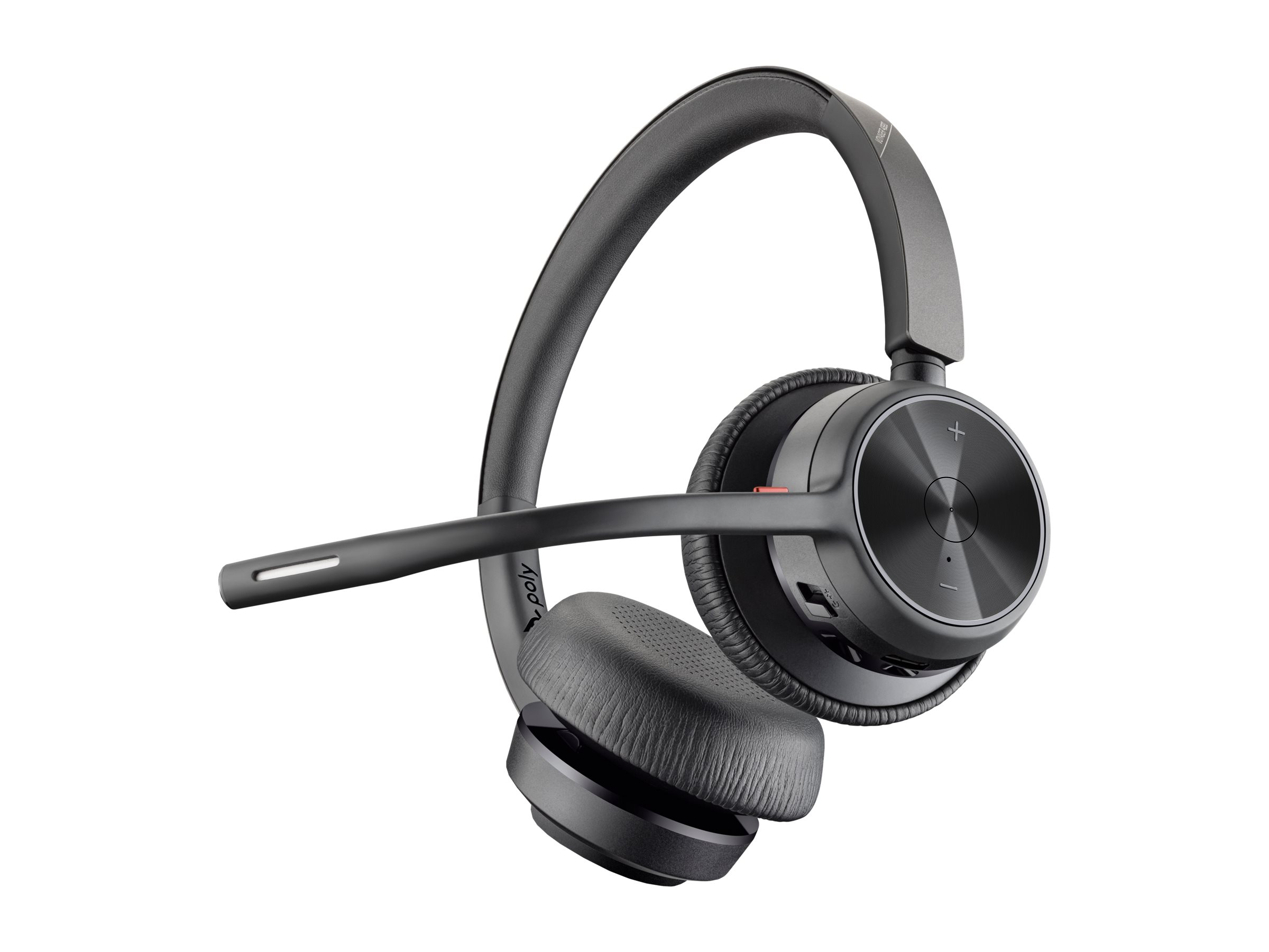 HP Poly Voyager 4320 - Voyager 4300 UC series - headset - on-ear - Bluetooth - wireless, wired - USB-C - black - Zoom Certified