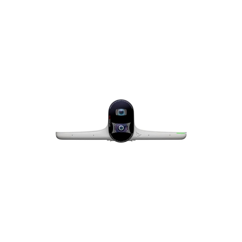 HP Poly Studio E70 - Conference camera - colour - 2 x 20 MP - 3840 x 2160 - 4K, 2160p - LAN - USB-C - DC 12 V / PoE