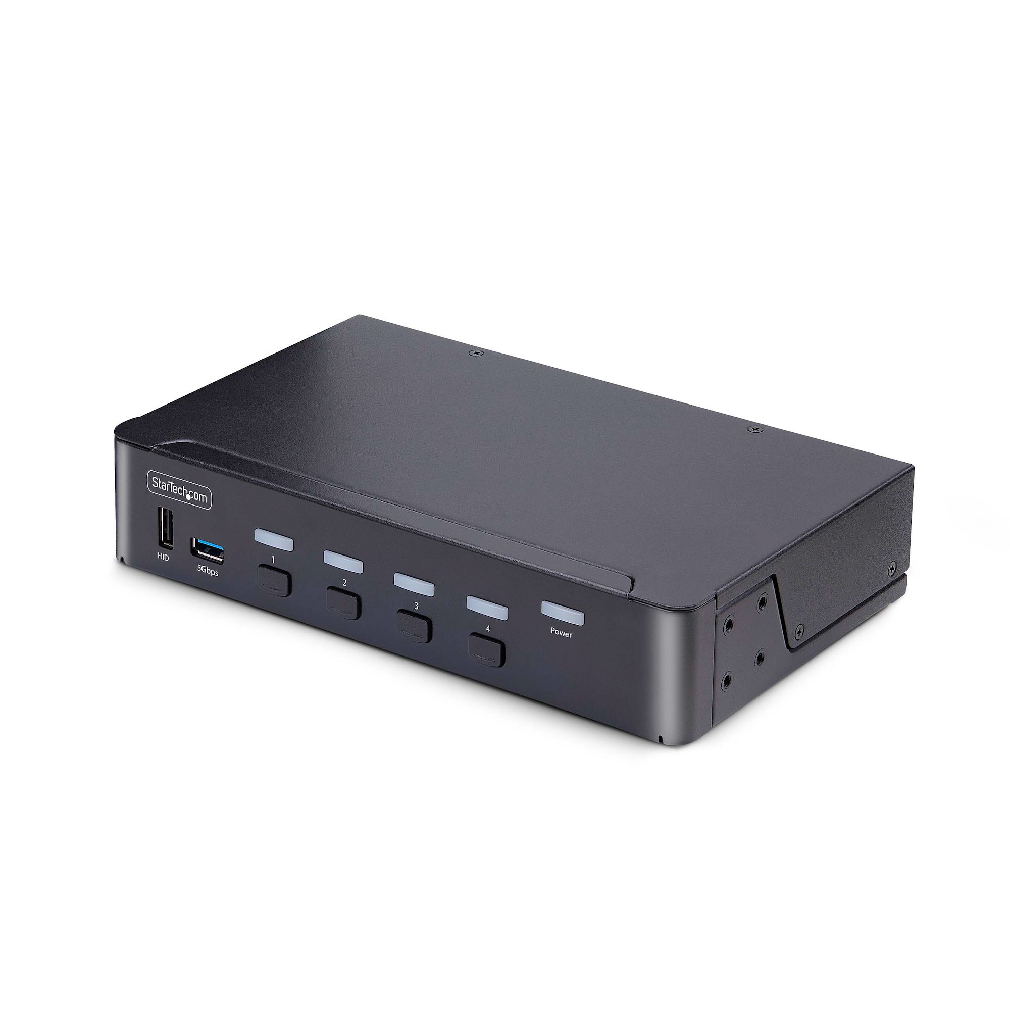 Startech 4-Port DisplayPort 1.4 KVM Switch, 8K 60Hz / 4K 144Hz, 2x USB 3.0 Ports, 4x USB 2.0 Ports, Hotkey Switching, TAA Compliant (D86A2-4-PORT-8K-KVM) - KVM / audio / USB switch - 4 x KVM / audio / USB - 1 local user - desktop - TAA Compliant
