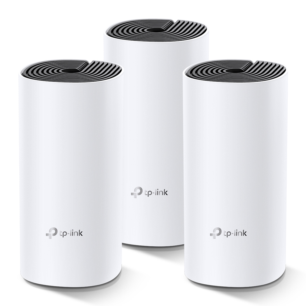 TP-Link DECO M4 - Wi-Fi system - (3 routers) - mesh 1GbE - Wi-Fi 5 - Dual Band