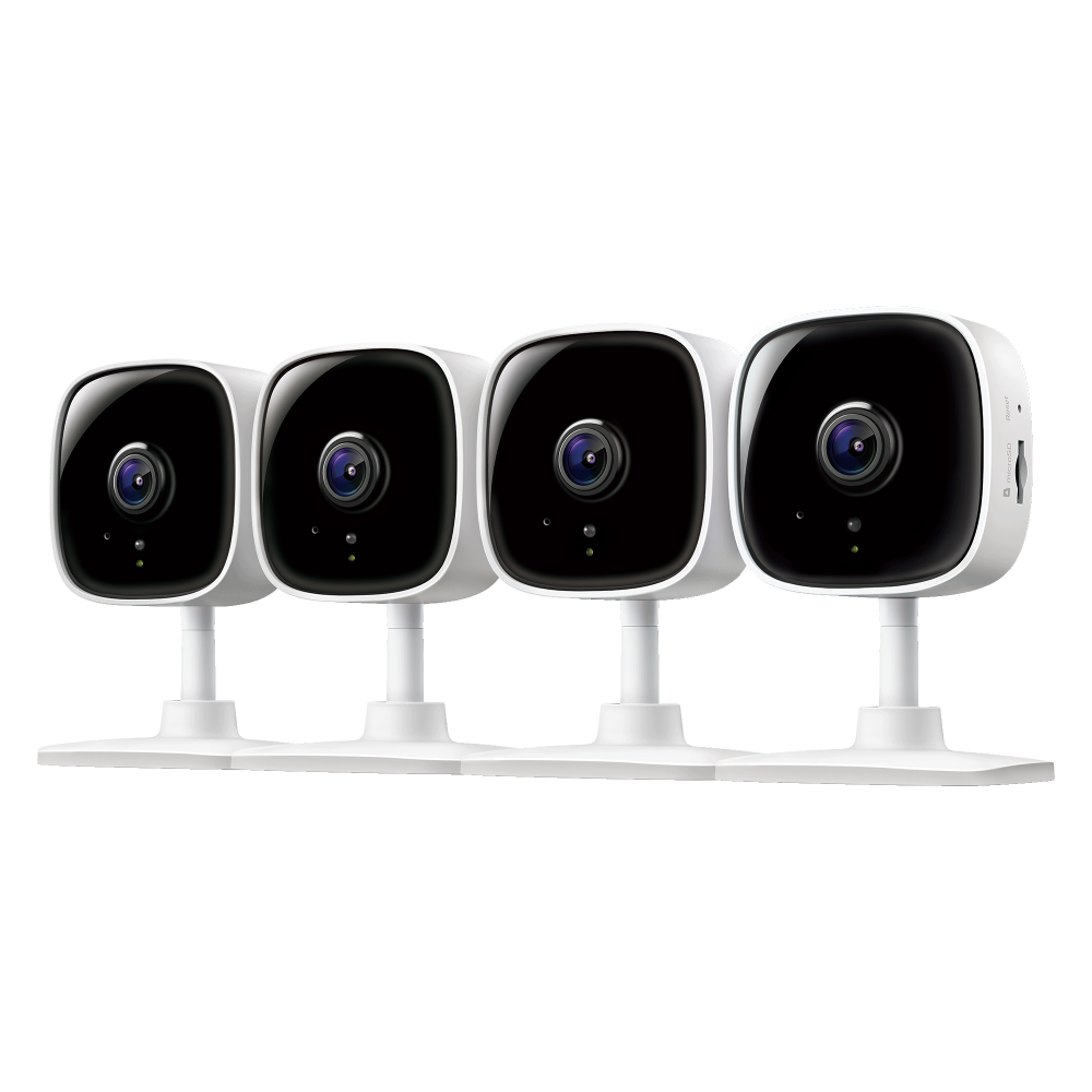 Tapo C100 - Network surveillance camera - colour (Day&Night) - 1080p - fixed focal - audio - wireless - Wi-Fi - H.264 - DC 9 V