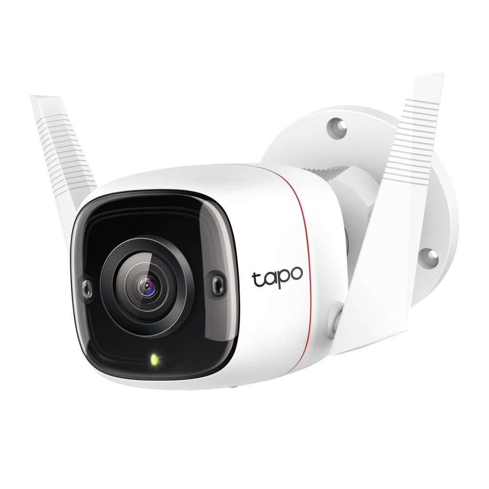 Tapo C310 - Network surveillance camera - outdoor - dustproof / weatherproof - colour (Day&Night) - 3 MP - 2304 x 1296 - 2304p - fixed focal - audio - wireless - Wi-Fi - GbE - H.26