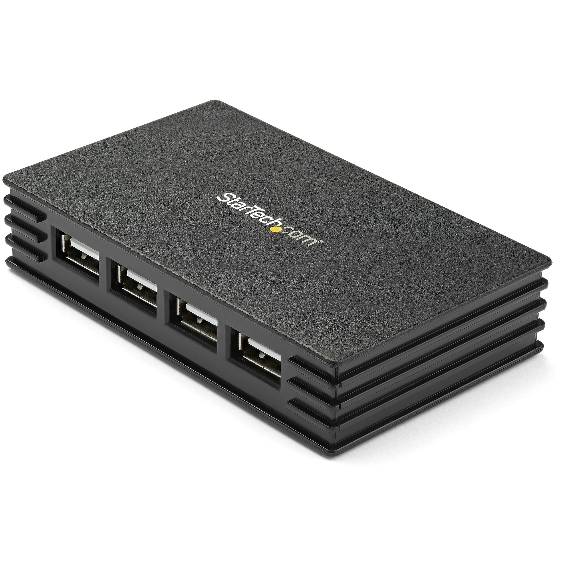 Startech 4 Port USB 2.0 Hub - Hub - 4 ports - Hi-Speed USB - Hub - 4 x USB 2.0 - desktop