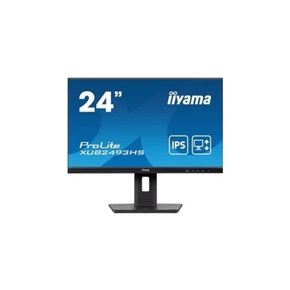iiyama Prolite XU2493HS-B6 24 inch IPS Monitor, Full HD, 1ms, HDMI, DisplayPort, 100Hz, Speakers, Black, Internal PSU, VESA