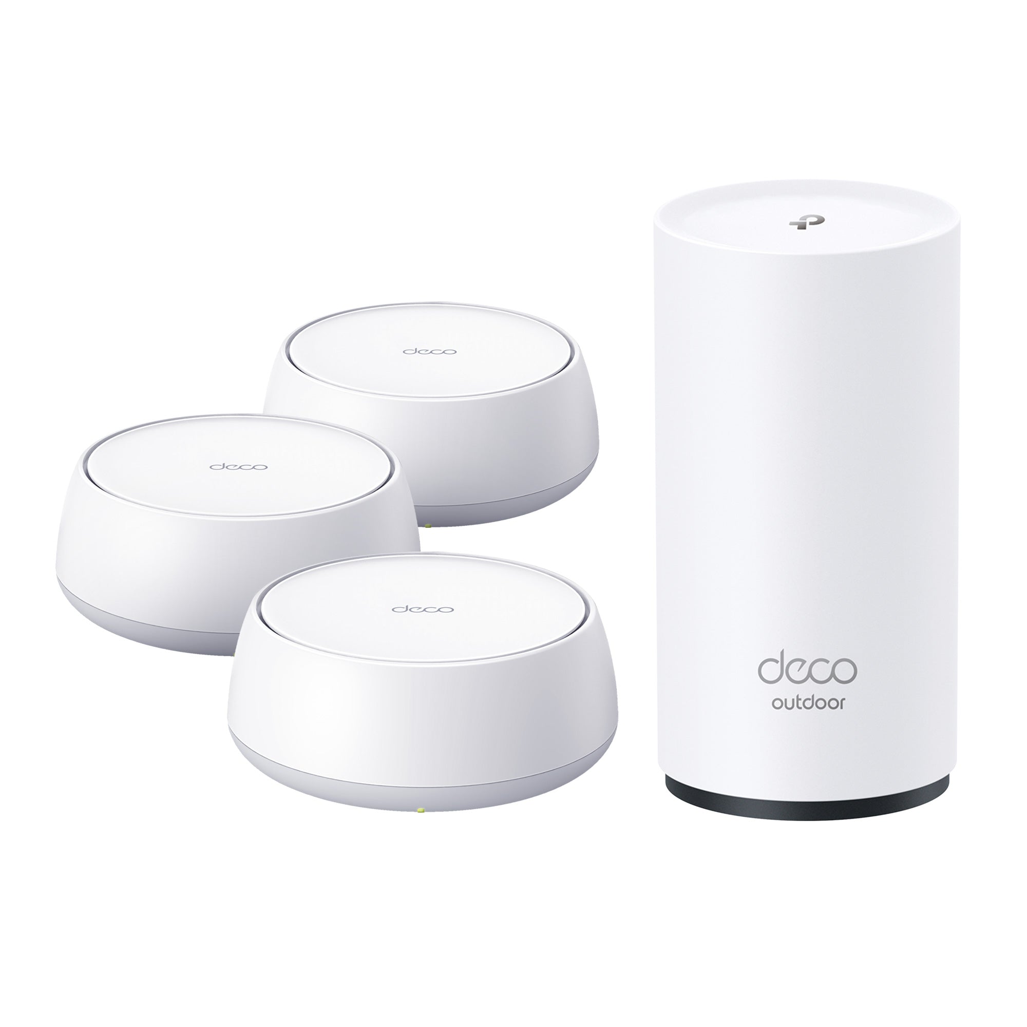 TP-Link Deco BE25 V1 - Wi-Fi system - (3 routers) - mesh 1GbE, 2.5GbE, Wi-Fi 7 Dual Band