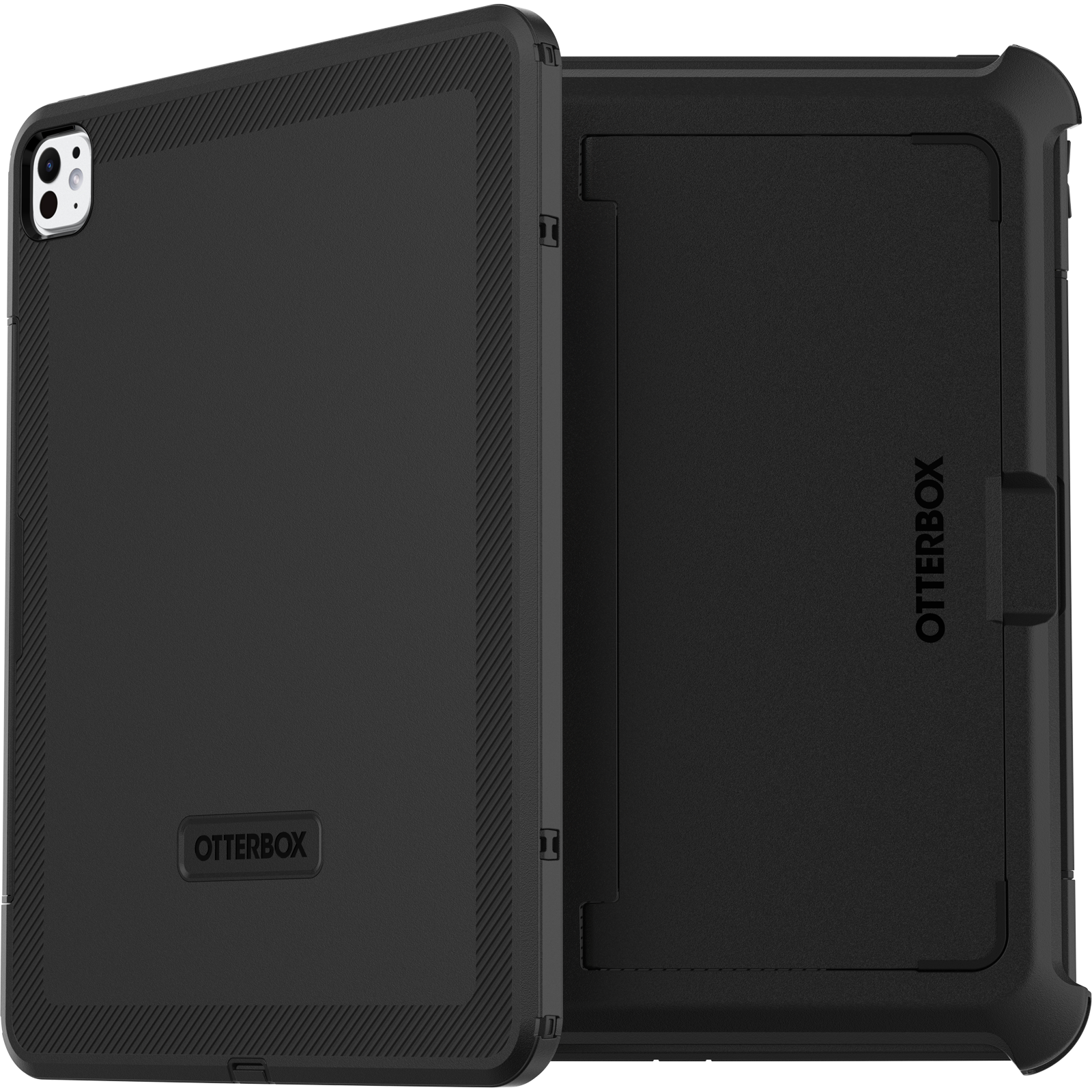 OtterBox Defender Series - Protective case back cover for tablet - rugged - polycarbonate, thermoplastic elastomer (TPE) - black - 13" - for Apple 13-inch iPad Pro (M4)
