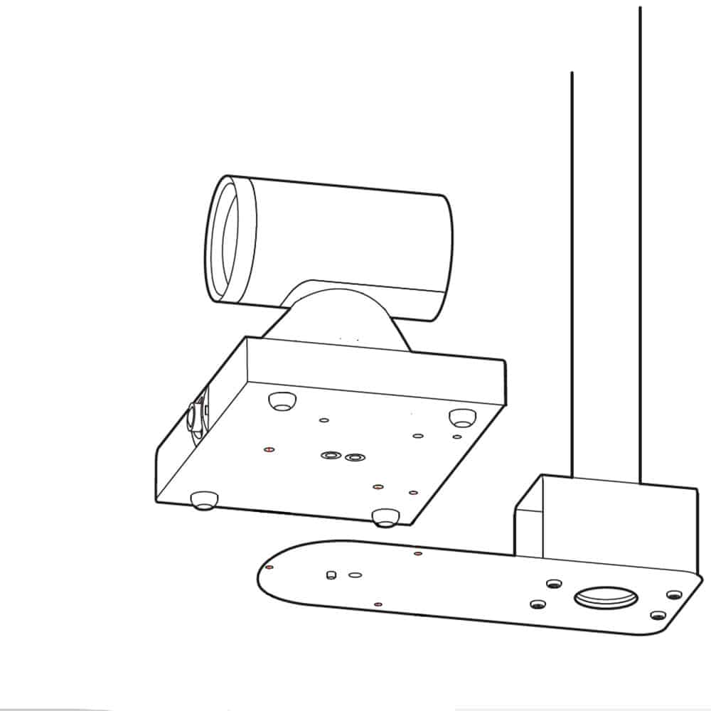 HP Poly - Mounting kit (ceiling mount) - for camera