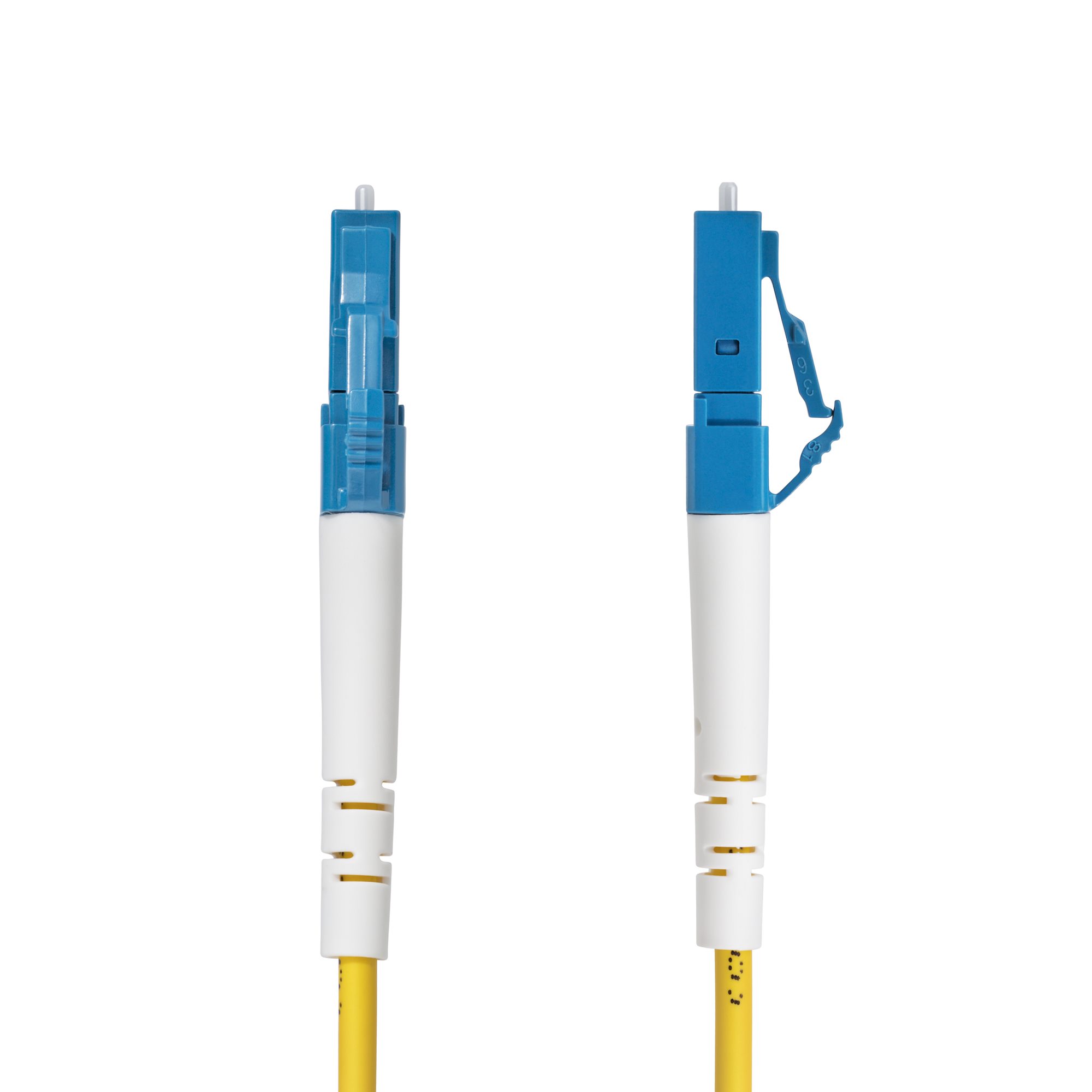 Startech 3m (9.8ft) LC to LC (UPC) OS2 Single Mode Simplex Fiber Optic Cable, 9/125µm, Laser Optimized, 40G/100G, Bend Insensitive, Low Insertion Loss - LSZH Fiber Patch Cord (SPSMLCLC-OS2-3M) - Patch cable - LC/UPC single-mode (M) to LC/UPC single-mode (