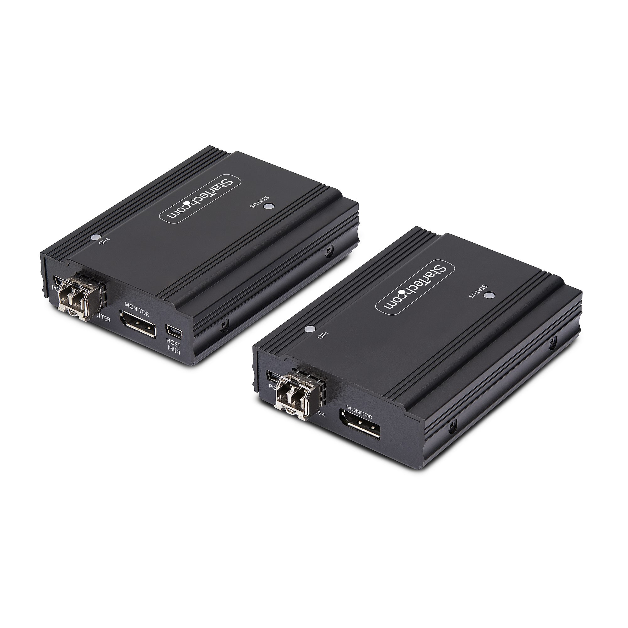 Startech DisplayPort KVM Console Extender Over Fiber Optic, 4K 60Hz - Video/audio/USB extender - DisplayPort - up to 300 m - TAA Compliant