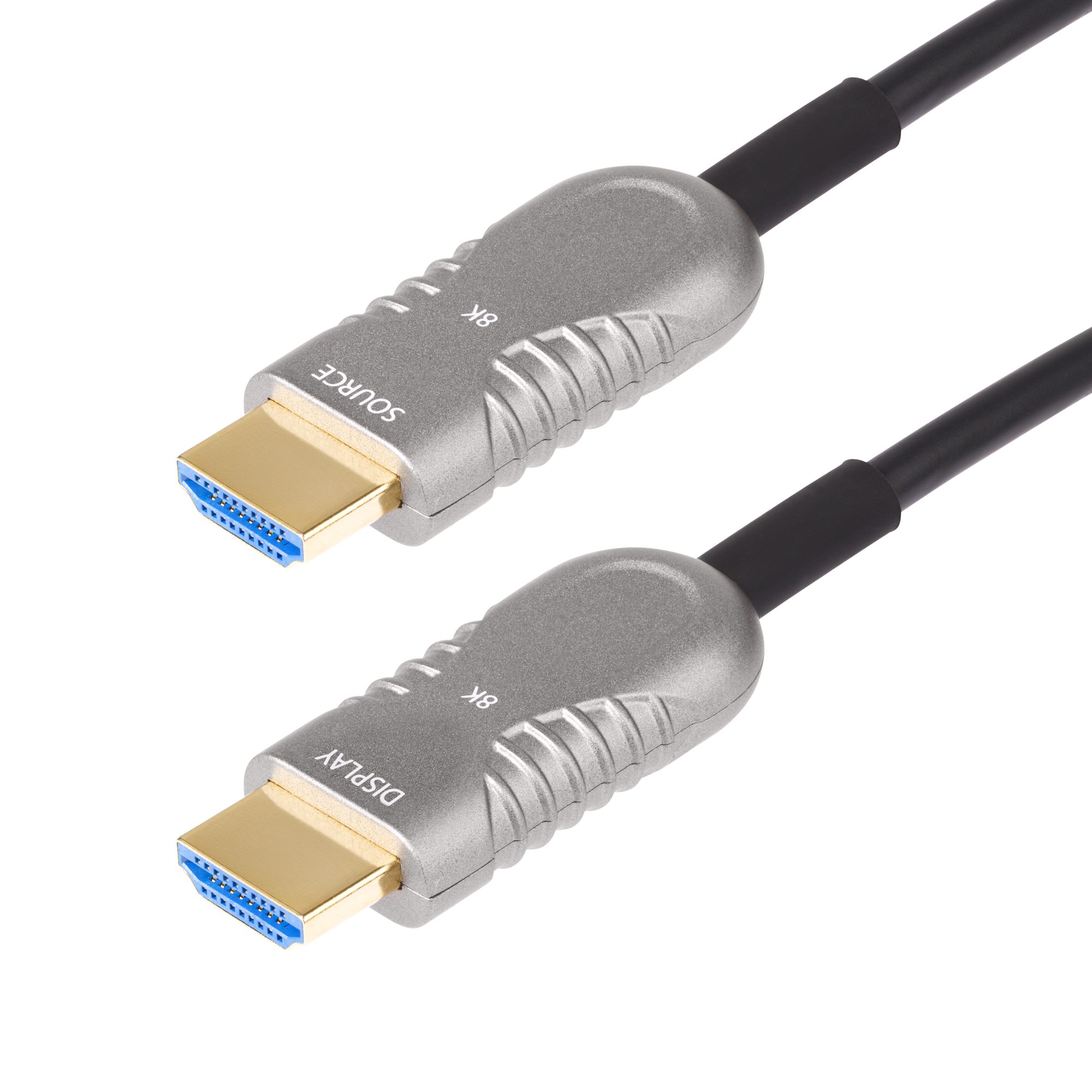 Startech 100ft (30.4m) HDMI 2.1 Hybrid Active Optical Cable (AOC), CMP, Plenum Rated, 8K Ultra High Speed HDMI Fiber Optic Cable, 48Gbps, 8K 60Hz/4K 120Hz, HDR10+/FRL/TMDS/eARC - CMP In Wall HDMI 2.1/2.0 Cord (8K-A-100F-HDMI-CABLE) - Ultra High Speed - HD