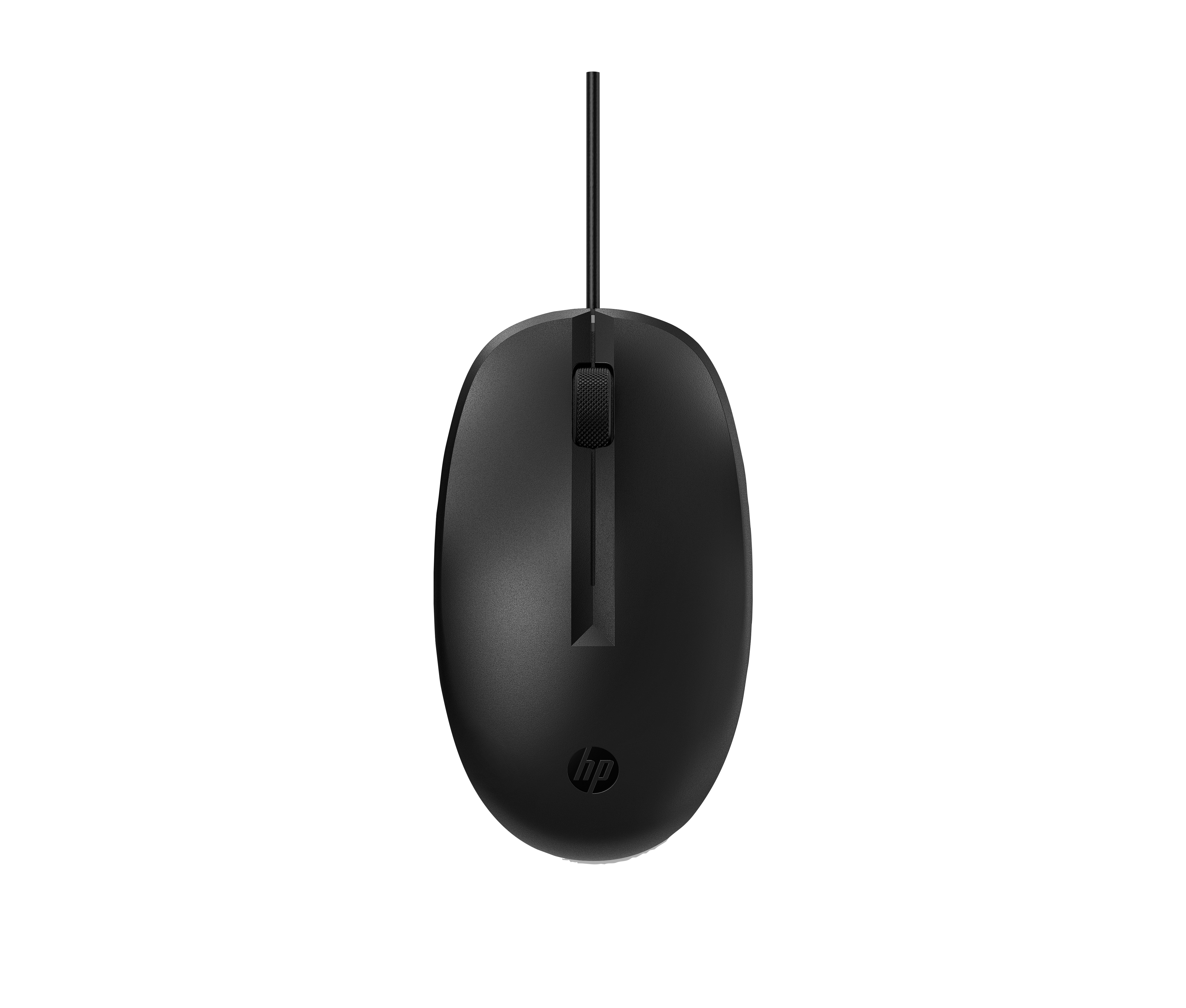 HP 125 - Mouse - wired - USB - black - Smart Buy