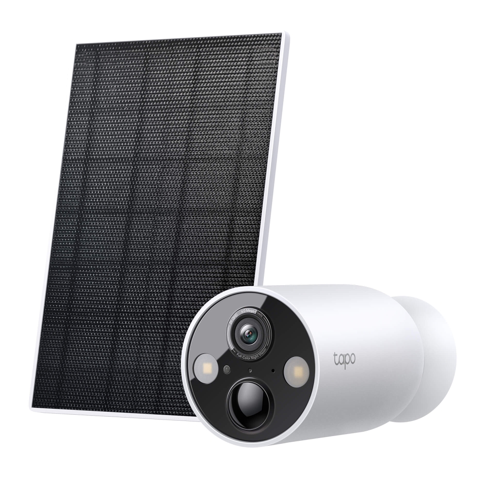 Tapo C425 KIT V1.26 - Network surveillance camera - outdoor - weatherproof - colour (Day&Night) - 4 MP - 2560 x 1440 - 2K - fixed focal - audio - wireless - Wi-Fi - 2.4GHz radio -