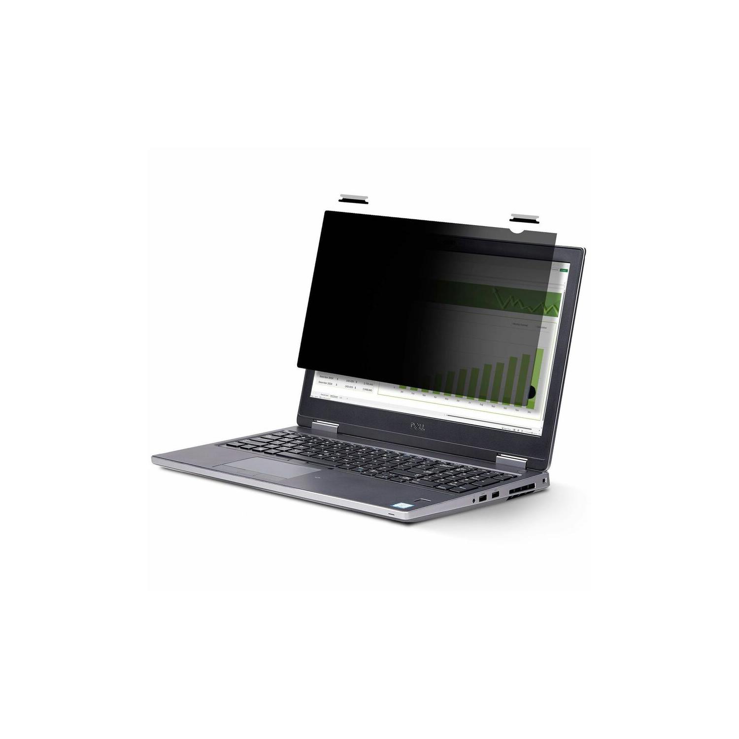 Startech 13.3-inch 16:9 Laptop Touch Privacy Screen, Flip-Up - Notebook privacy filter - 2-way - adhesive, hinge tabs, flip hinges - 13.3" - transparent