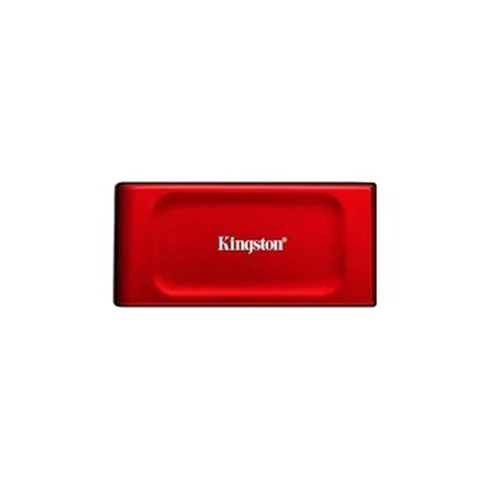 Kingston XS1000 Red (SXS1000R/2000G) 2TB Portable External SSD, Read 1050MB/s, Write 1000MB/s, USB 3.2 Gen 2, 5 Year Warranty
