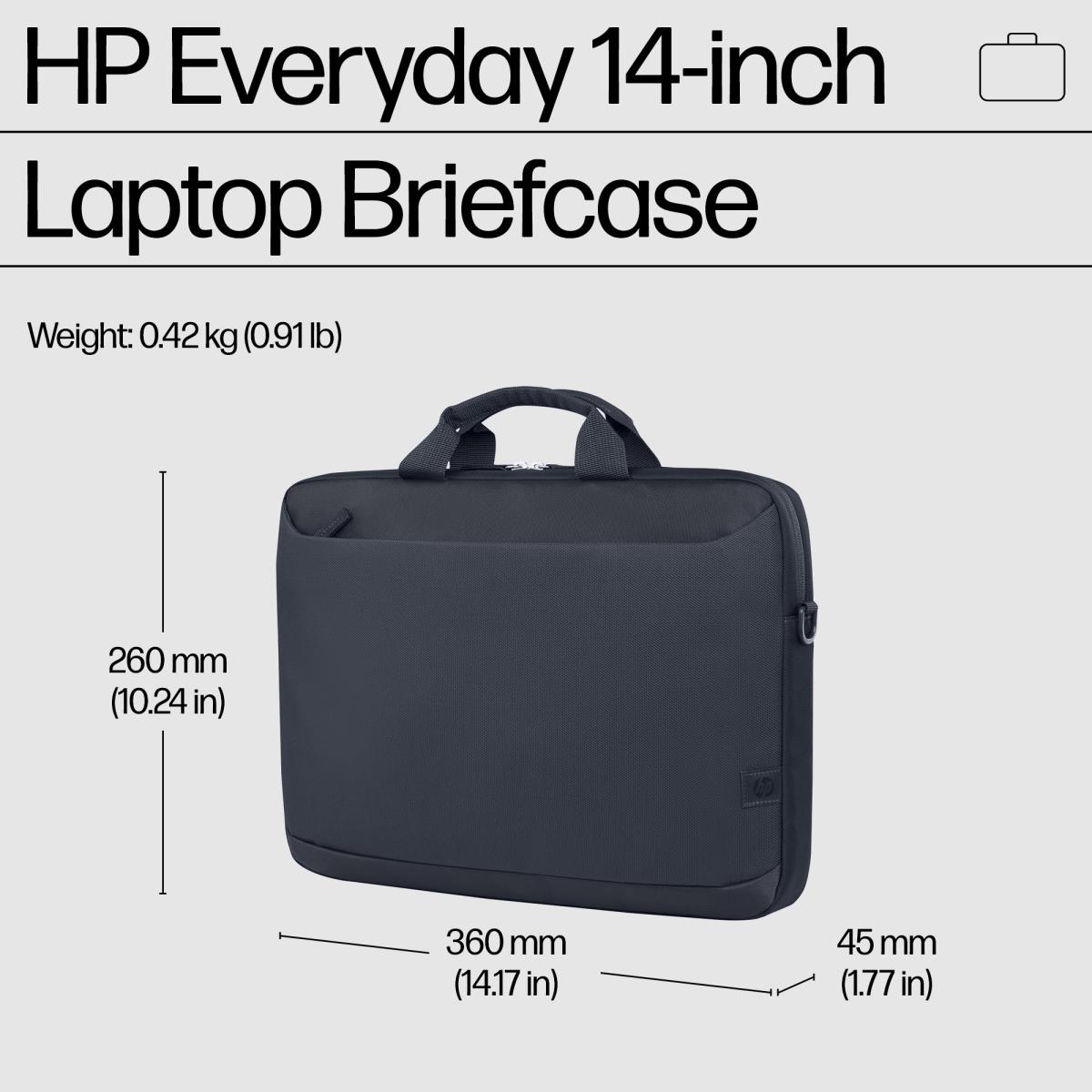HP Everyday - Notebook carrying case - 14.1" - odyssey grey