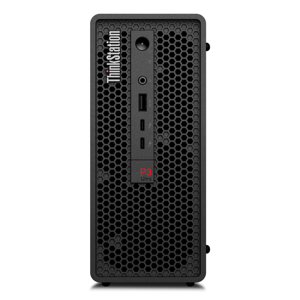 Lenovo ThinkStation P3 Ultra 30HA - MT 1 x Core i7 i7-14700 / up to 5.4 GHz - vPro Enterprise - RAM 16 GB - SSD 512 GB - TCG Opal Encryption, NVMe, Performance - UHD Graphics 770 - Gigabit Ethernet, 2.5 Gigabit Ethernet - Win 11 Pro - monitor: none - keyb