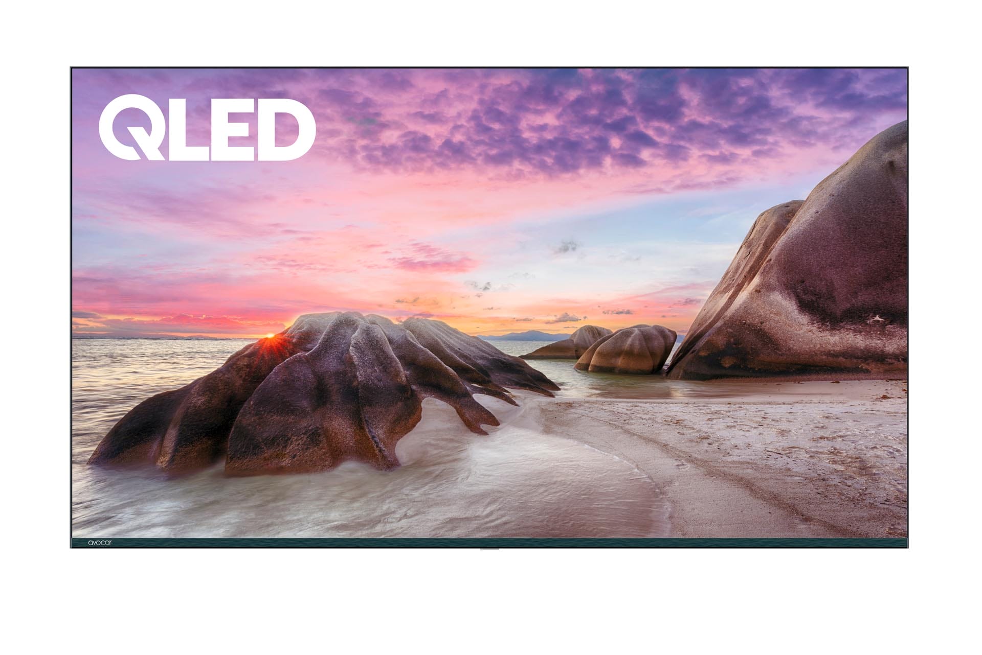 Avocor AVK-5510 - 55" Diagonal Class K Series LED-backlit LCD display - QLED - digital signage - Android - 4K UHD (2160p) 3840 x 2160 - HDR - direct-lit LED