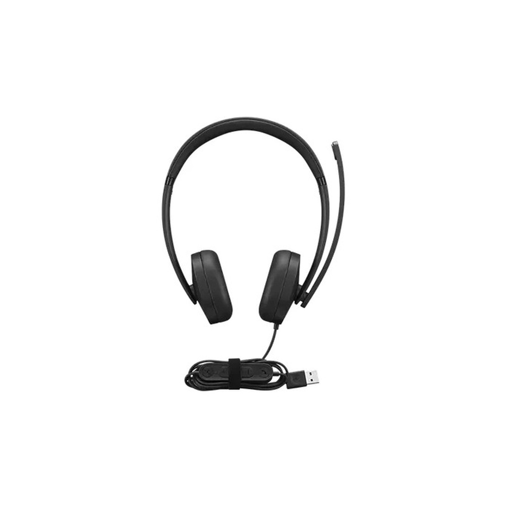 Lenovo Gen 2 - Headset - on-ear - wired - USB-A - black
