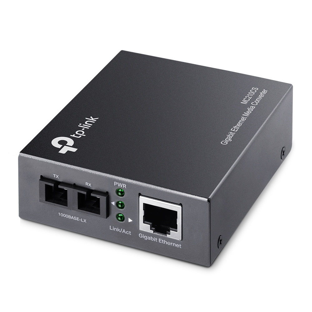 TP-Link MC210CS RJ45 to single-mode SC fiber Converter