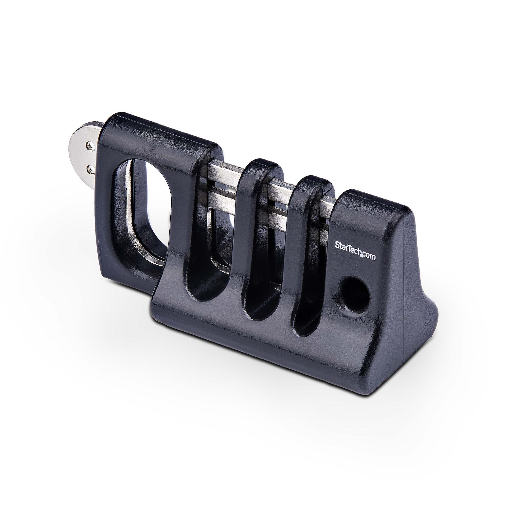 Startech Peripheral Cable Anchor Lock, Keyboard/Mouse Cable Trap - Security cable anchor - desk mountable - black - TAA Compliant