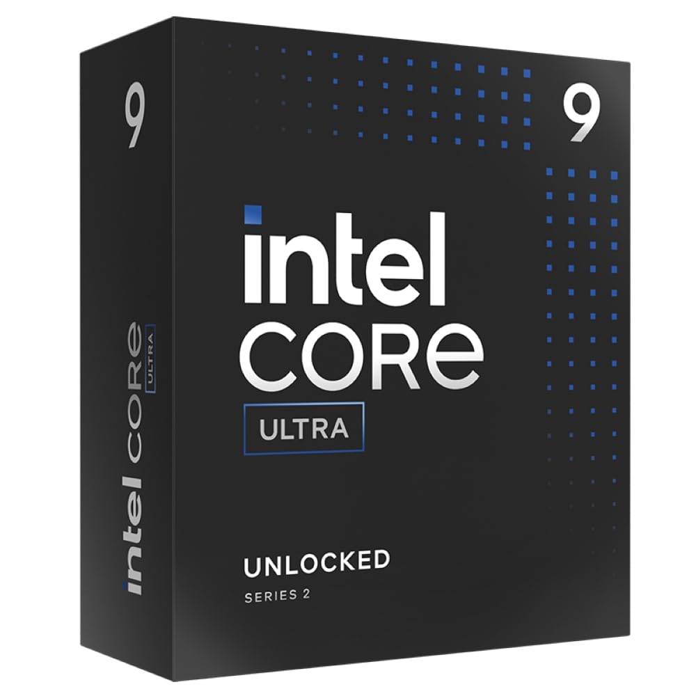 Intel Core Ultra 9 285K 24 Core, 24 Threads, 3.7GHz up to 5.7GHz Arrow Lake Processor  LGA 1851, 36MB Cache, 125w, 250w Maximum Turbo Power, Arc Xe2 Graphics 64EU, No Cooler