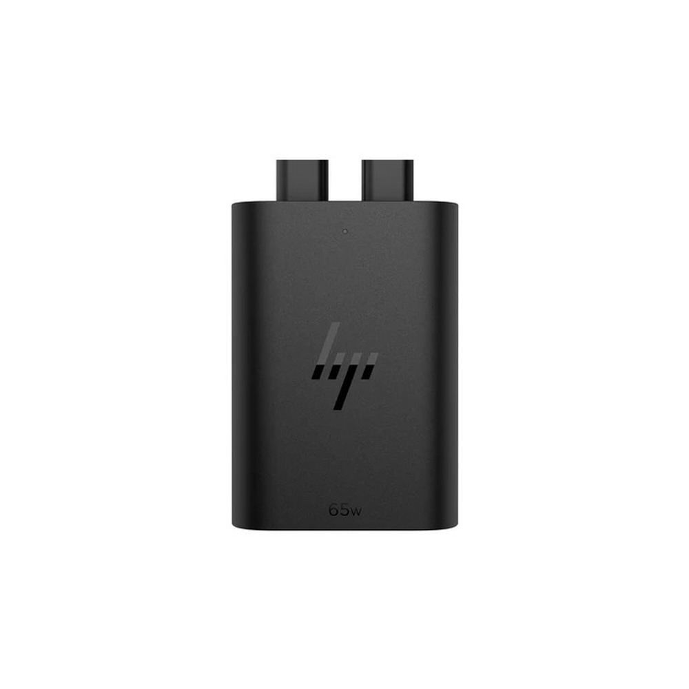 HP - USB-C power adapter - AC 115/230 V - 65 Watt - output connectors: 2 - United Kingdom