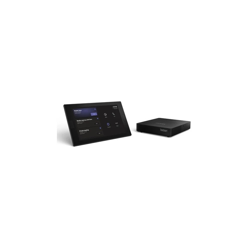 Lenovo ThinkSmart Core Gen 2 - Video conferencing kit (soundbar, touchscreen console, compute system) - with 3 Years Lenovo Premier Support + 3 Years Lenovo Software Maintenance for Smart Office Solution - Certified for Microsoft Teams Rooms - black - pow