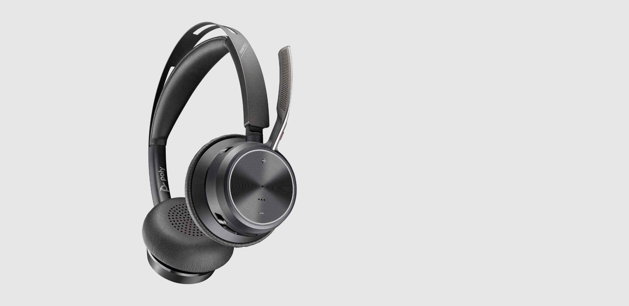 Poly Voyager Focus 2-M - Customer Special 1 - headset - on-ear - Bluetooth - wireless - active noise cancelling - USB-C via Bluetooth adapter - black - Certified for Microsoft Teams