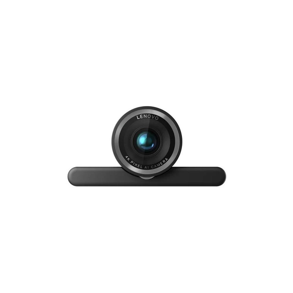 Lenovo 4K Pro - Webcam - colour - 3840 x 2160 - 4K - audio - USB 3.0 - MJPEG, YUY2 - DC 5 V